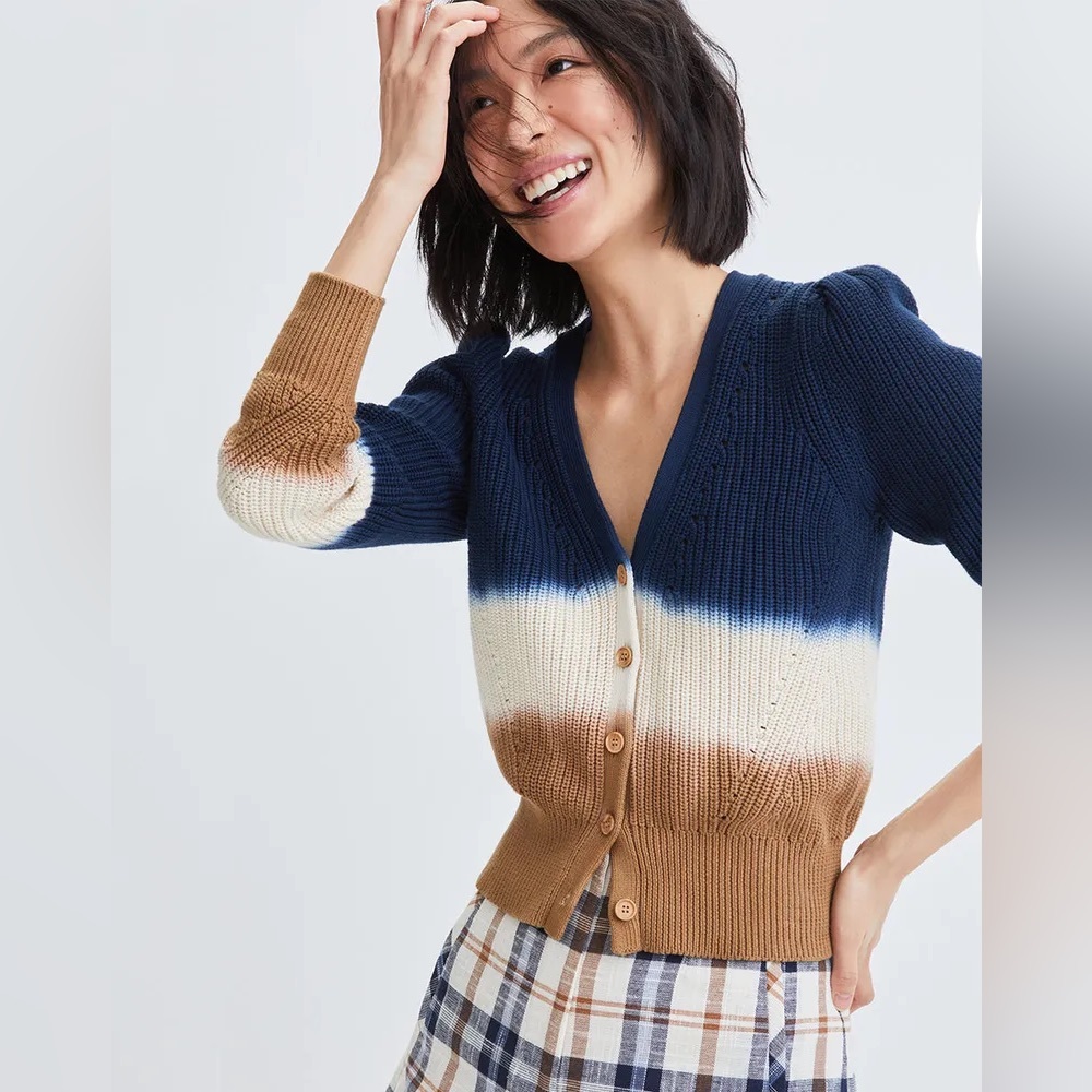 NEW WITH TAGS Veronica Beard Parula tie dye cardigan (size XS)